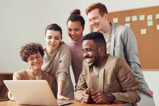 legal interns in a meeting