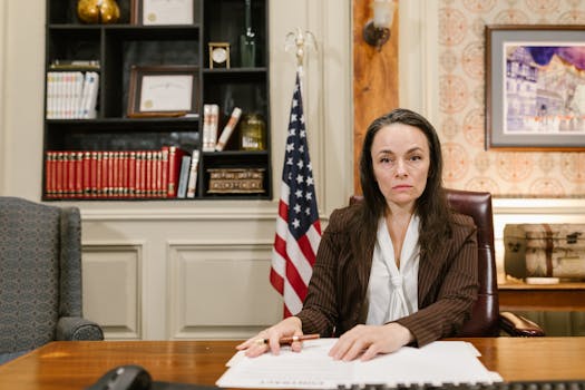 a lawyer practicing interview questions with a peer