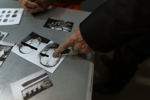 image of a lawyer reviewing confidential documents